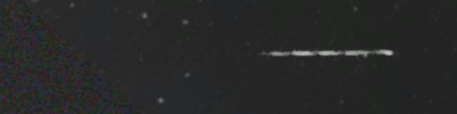 Unprocessed fireball image