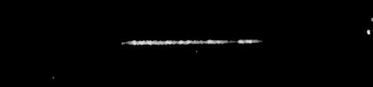 Processed fireball image