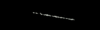 Processed fireball image