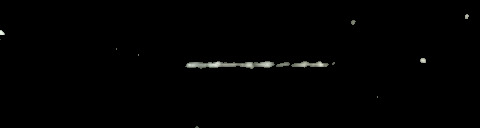 Processed fireball image