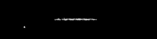 Processed fireball image