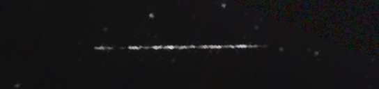 Unprocessed fireball image