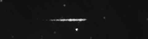 Unprocessed fireball image