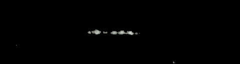 Processed fireball image