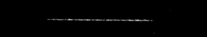 Processed fireball image