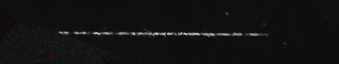 Unprocessed fireball image