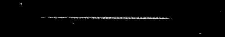 Processed fireball image