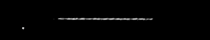 Processed fireball image