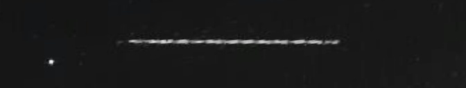 Unprocessed fireball image