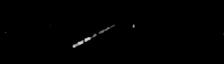 Processed fireball image