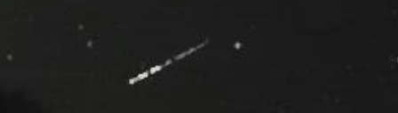 Unprocessed fireball image