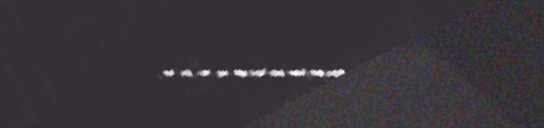 Unprocessed fireball image