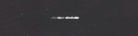 Unprocessed fireball image