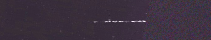 Unprocessed fireball image