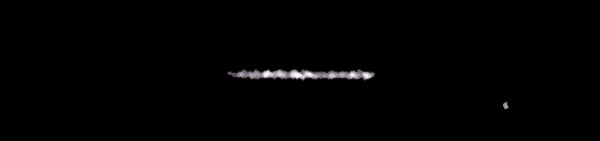 Processed fireball image