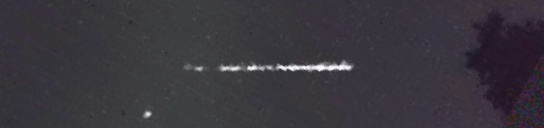 Unprocessed fireball image