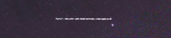 Unprocessed fireball image