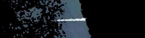 Processed fireball image