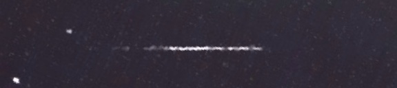 Unprocessed fireball image