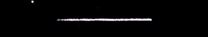 Processed fireball image