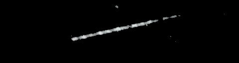 Processed fireball image