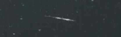 Unprocessed fireball image