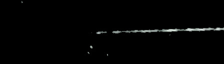 Processed fireball image