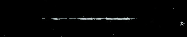 Processed fireball image