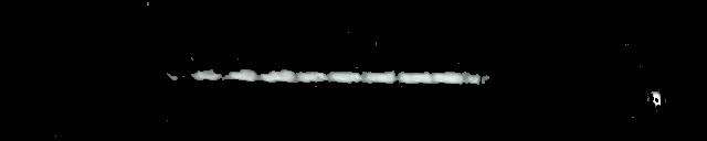 Processed fireball image