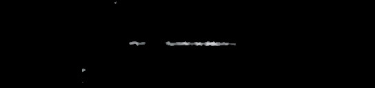 Processed fireball image