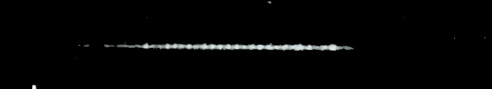 Processed fireball image