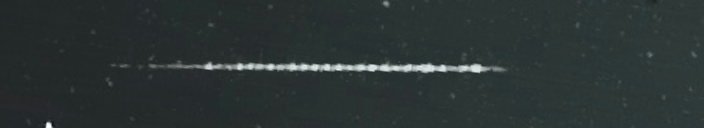 Unprocessed fireball image