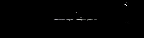 Processed fireball image