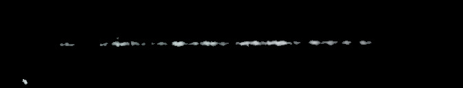 Processed fireball image