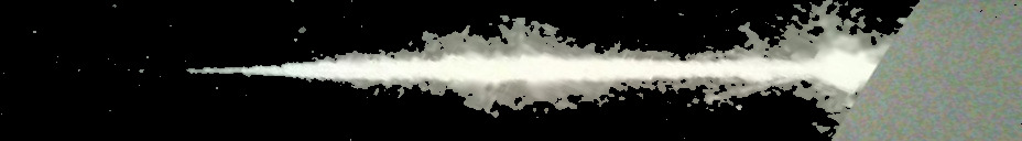 Processed fireball image