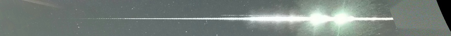 Unprocessed fireball image