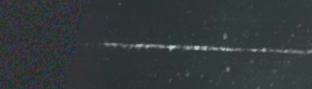 Unprocessed fireball image