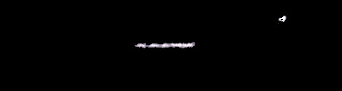 Processed fireball image