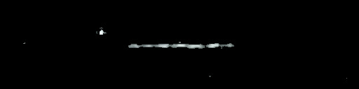 Processed fireball image