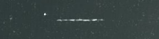 Unprocessed fireball image