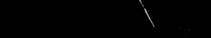 Processed fireball image