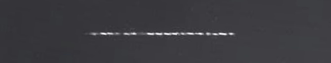 Unprocessed fireball image