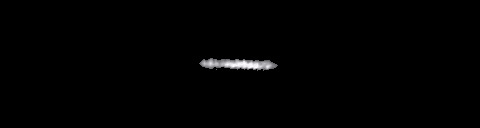 Processed fireball image