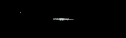 Processed fireball image