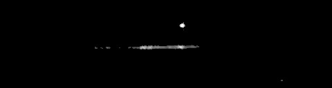 Processed fireball image