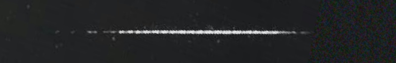 Unprocessed fireball image