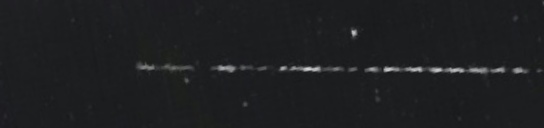 Unprocessed fireball image