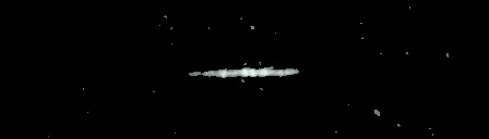 Processed fireball image