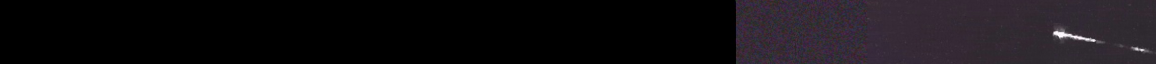 Unprocessed fireball image