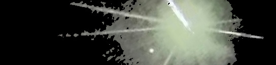 Processed fireball image